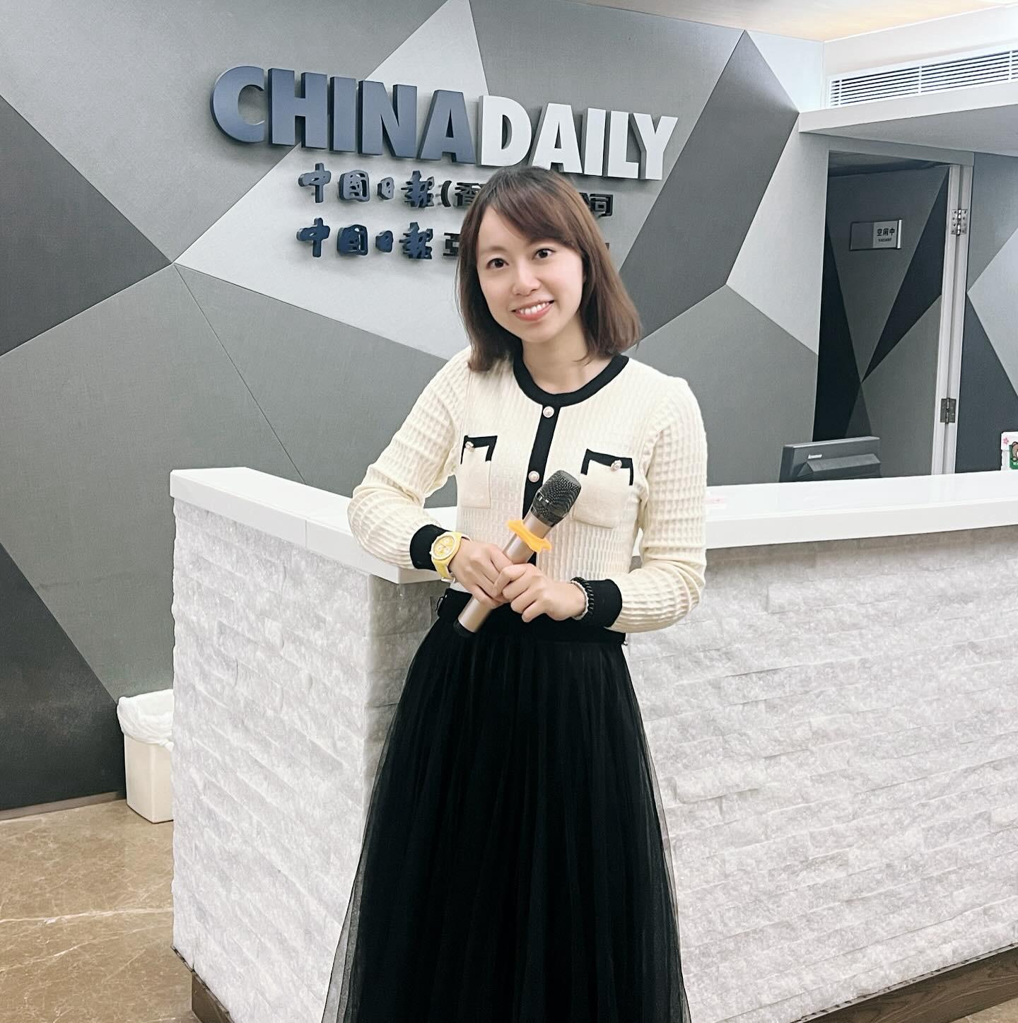 VIVIAN 曾子晴之司儀主持紀錄: China Daily 交流團口才與新媒體分享嘉賓